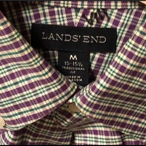 Lands End long sleeve button up